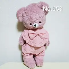 No.653 テディベア　BD 2025.12.12 ピンク