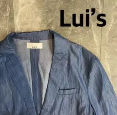 Lui’s ルイス 夏用ジャケット サマージャケット デニムジャケット M 青のサムネイル