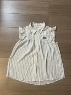 REPIPI ARMARI ストライプ フリル袖 トップス