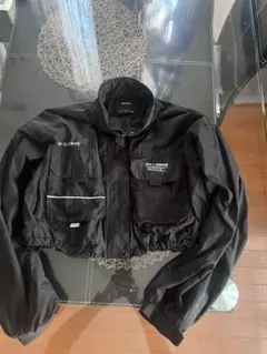 クロップドジャケット ブラック 上着