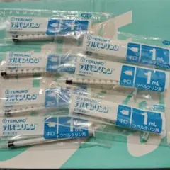 TERUMO テルモシリンジ 中口 1mL 7本セット 新品未使用未開封のサムネイル