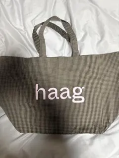 新品】韓国ブランドhaag(ヘイグ) トートバッグ Blue Grey - メルカリ