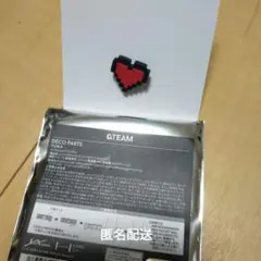 &TEAM YUMA 　デコパーツ　ハートのみ