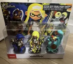 【新品未使用】スプラトゥーン amiibo トリプルセット　オクトリング