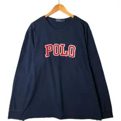 Polo by Ralph Lauren ネイビー長袖カットソー XXLのサムネイル