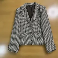 G.H AVENUE チェック柄テーラードジャケット L