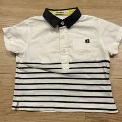 familiar ストライプ ベビーシャツ 90cm