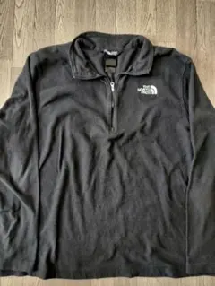 THE NORTH FACE 黒 フリースジャケットハーフジップ ホンジュラス製
