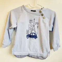 【サイズ90cm】BeBeべべ 長袖Tシャツ幼児男の子