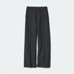 UNIQLO ブラッシュドジャージーワイドパンツ