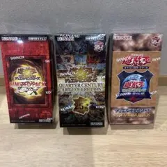 未開封　QUARTER CENTURY オシリス　デュエル　遊戯王　セット