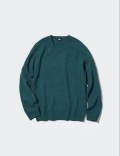 プレミアムラムクルーネックセーター ニット
