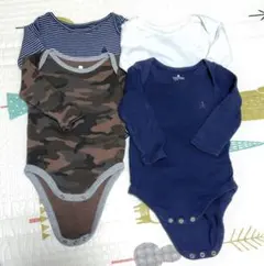 babyGapベビー肌着 ボディスーツ3枚組 サイズ80