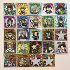 【2枚以上でバラ売りOK】鬼滅の刃マンチョコ 無限城編 シール 18種 セット