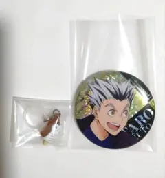 つながリングチャームハイキュー!!マスコット赤葦京治·木兎光太郎缶バッジ·シール