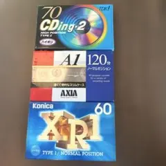 Konica XR1 TYPE 1 カセットテープ 60分 未開封 - メルカリ