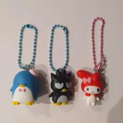 サンリオキャラクターズ　マスコット　３個セット