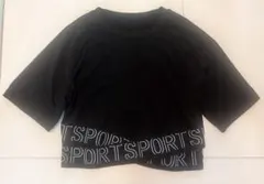 ♡新品♡ SHEIN（シーン）スポーツウェア トップス ブラック Lサイズ