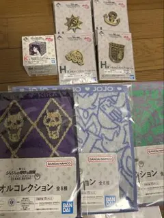 ジョジョ　一番くじ H賞　メタルピンズコレクション　K賞　ルービックキューブ