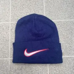 90's】NIKE ビーニー ニット帽 刺繍ロゴ 古着 希少 菅田将暉 | Mercari