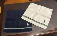 ポロ・ラルフ・ローレン タオルハンカチ 2枚セット