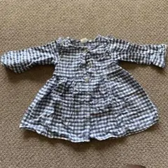 H&M ギンガムチェック シャツ ワンピース