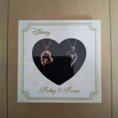 Disney ミッキー＆ミニー ペアペンダント