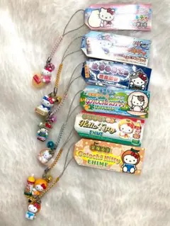 根付け ご当地キティ 四国 鳥取 ポンジュース 宇和島パール うどん らっきょう