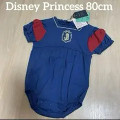 新品Disney白雪姫半袖ロンパース女の子ベビー80cm cottoli