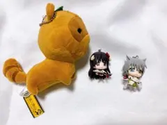 妖狐×僕SS いぬぼく キーホルダー ぬいぐるみ 双熾　凜々蝶　卍里