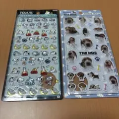 ボンボンドロップシールミニ　スヌーピー ぷくぷくジェリーシール THE DOG