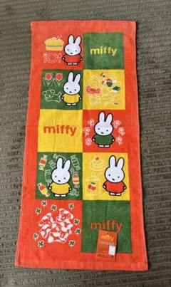 miffy フェイスタオル カラフル　タグつき