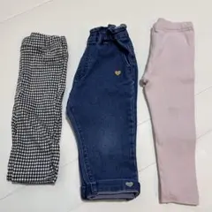 プティマイン アプレ ユニクロ ズボン レギンス 90cm おまとめ 3点セット