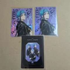 ツイステ 5周年 ポップアップ ブレイジングジュエル オーロラカード　フロイド