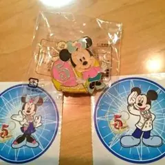 ディズニーシー5周年記念ピンバッジ