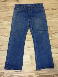 Levi’s 70s USA製 517 66前期ブーツカット 濃紺 縦落ちW32 Levi's 70s USA製 517 66前期ブーツカット 濃紺 縦落ちW32 - メルカリ