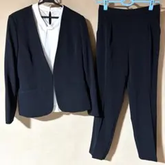 レディース　３点セット　ネイビー　Ｌサイズ　卒業式　入学式