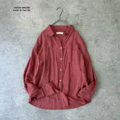 UNITED ARROWS A DAY IN THE LIFE リネンシャツのサムネイル