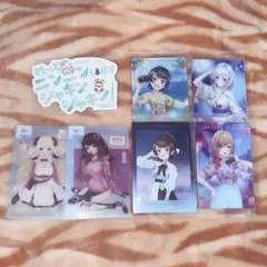 ホロライブ ウエハースカード クリアカード 白銀ノエル 一条莉々華 大空スバル