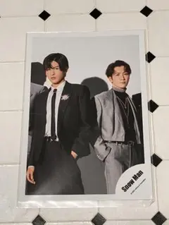 SnowMan 公式写真　目黒蓮　渡辺翔太　タペストリー　2023