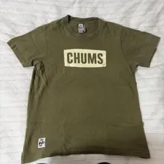 CHUMS Tシャツ レディース Mサイズ カーキ
