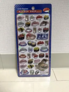 【国内正規品】訳ありボンボンドロップシール和柄　お寿司