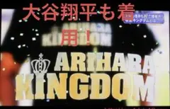 【大谷着用】有原航平 有原キングダム Tシャツ Mサイズ