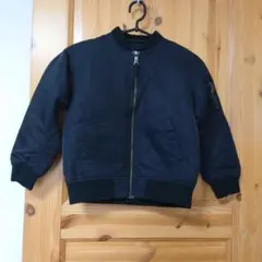 UNIQLO MA-1 キッズジャケット 130 ブラック