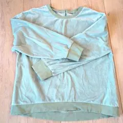WAVE ミントグリーン トレーナー M