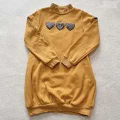 裏起毛 ワンピース