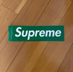 2024FW supreme ステッカー グリーン