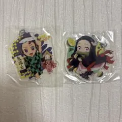 鬼滅の刃　ご当地アクリルチャーム　徳島　炭治郎　禰豆子　2点セット売り