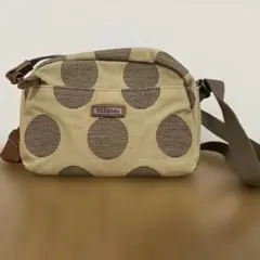 コロルート ドット柄 ショルダーバッグ