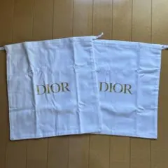 Dior 保存袋 巾着 2枚セット